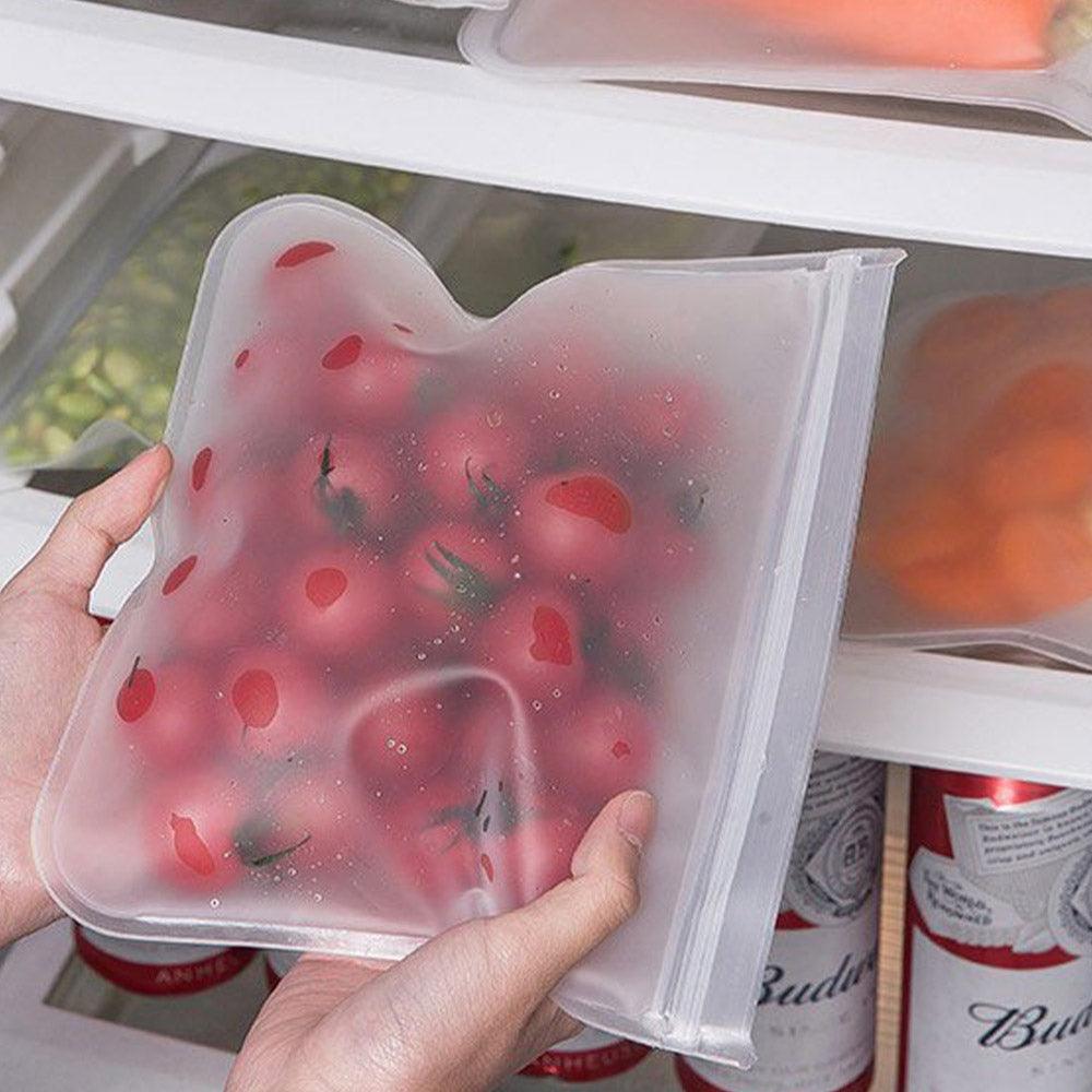 **(NET)**Transparent Sealed Storage Bag With Organic Silicon / 22FK079