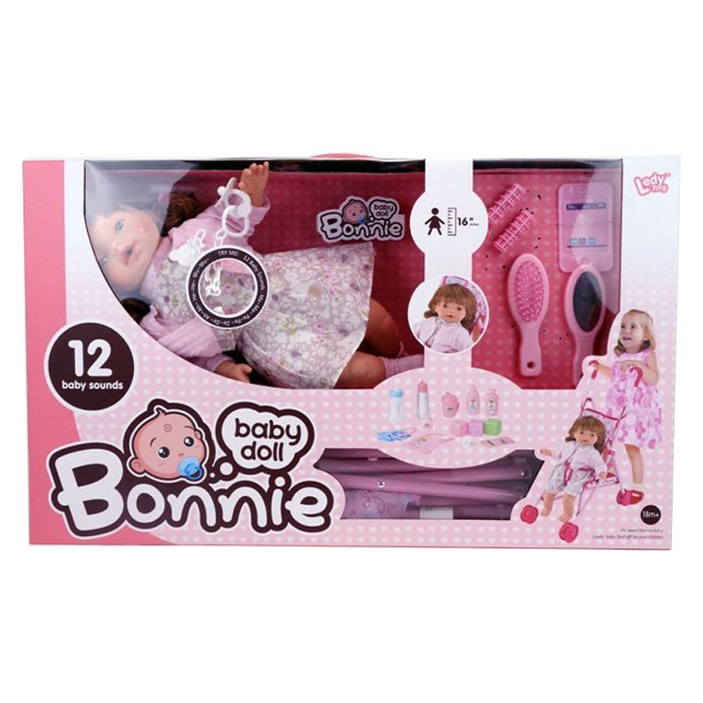 Bonnie Baby  Doll With Stroller