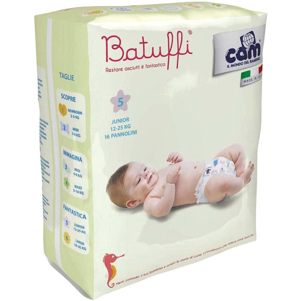 CAM Il Mondo Batuffi Large Diapers Size 16-30 kg / 14 Diapers