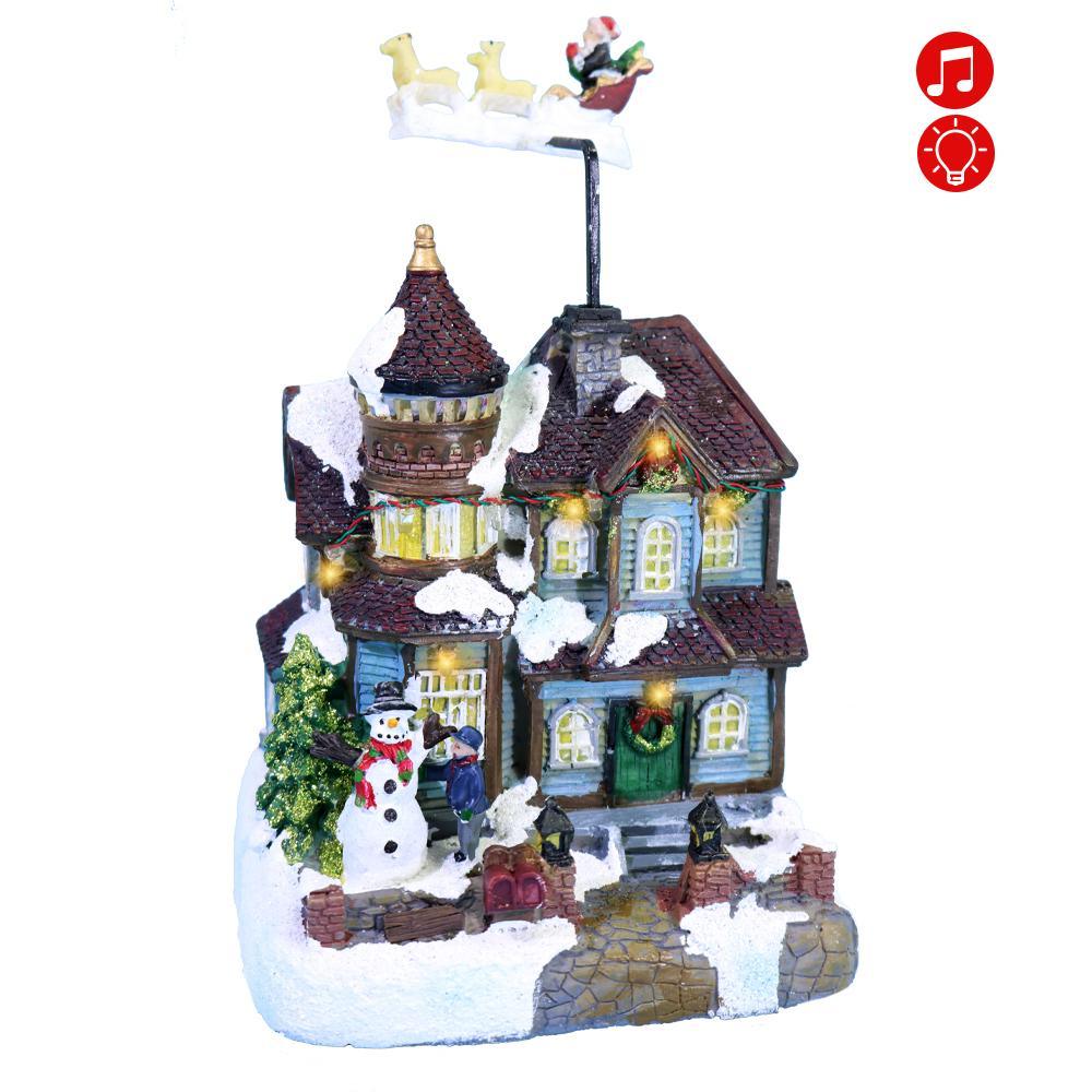 Christmas Light Up  House / Q-1117