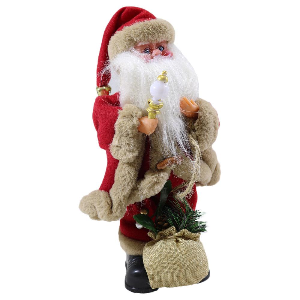 Christmas Musical Dancing Santa Claus Statue 30 cm / Q-970