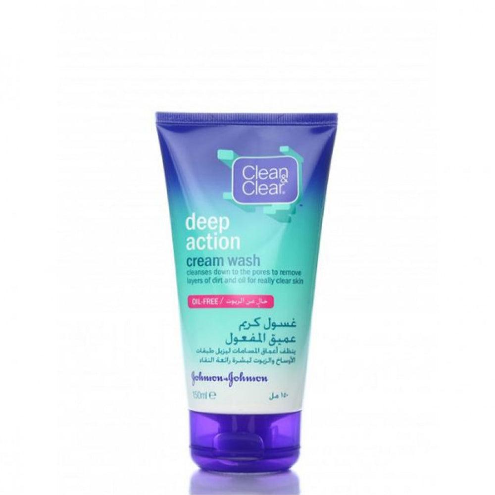 Clean & Clear Deep Action Cream Wash 150ml