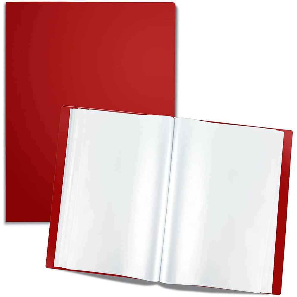 Clear Book 40 Pocket 80 sheets / P-270Red