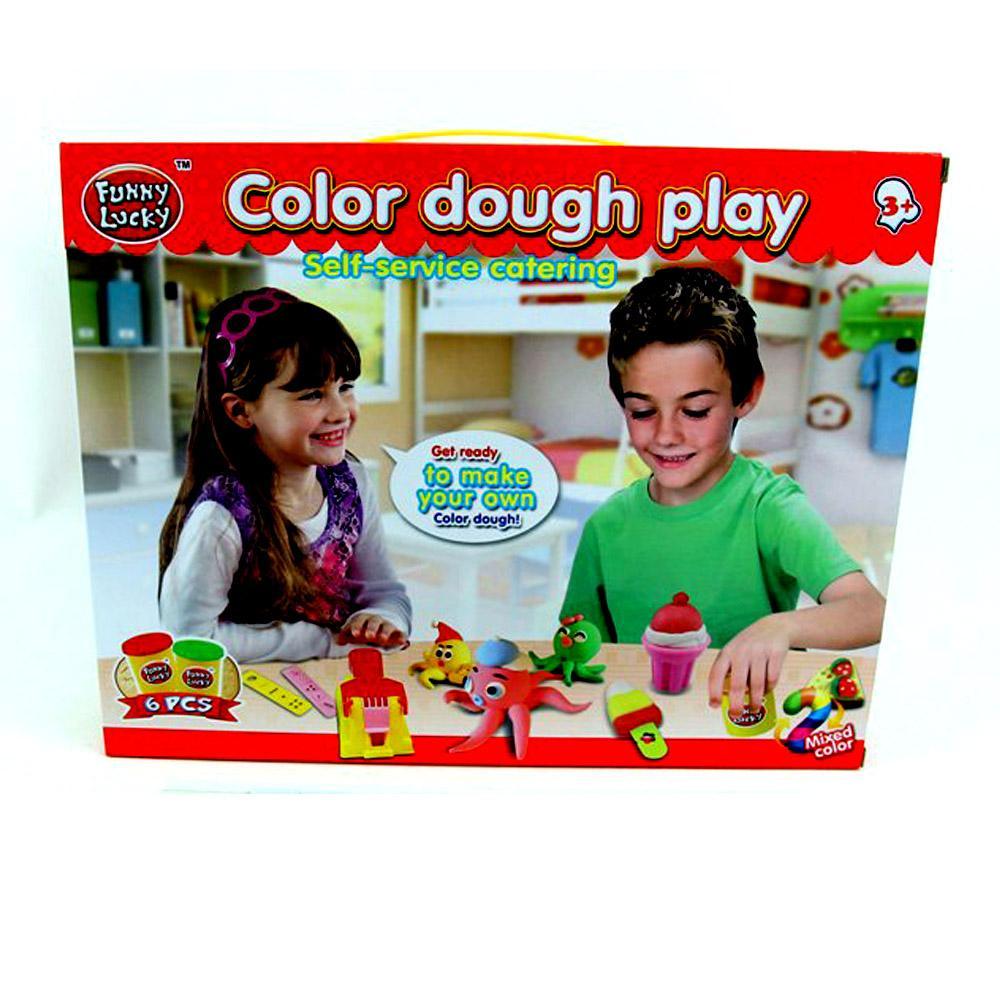 Color Dough Play