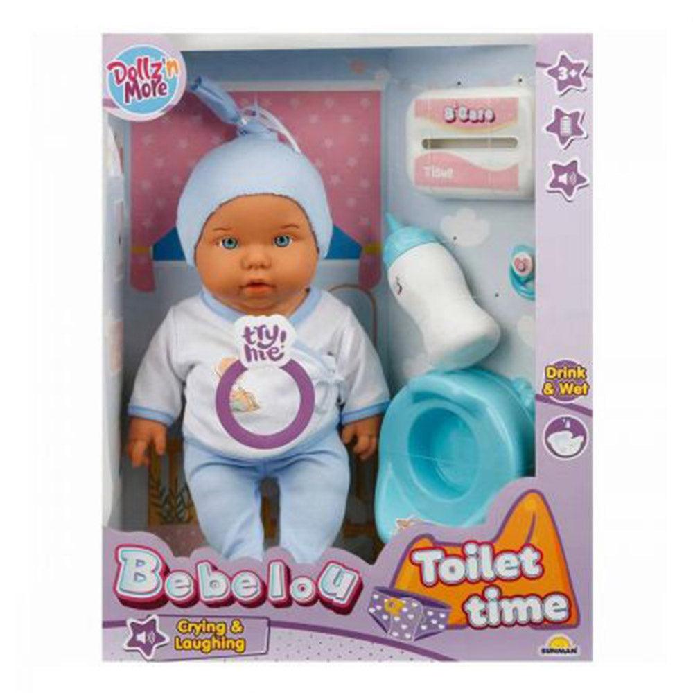 Crafy Doll Bebelou Toilet Time Drink And Wet  Crying And Laughing