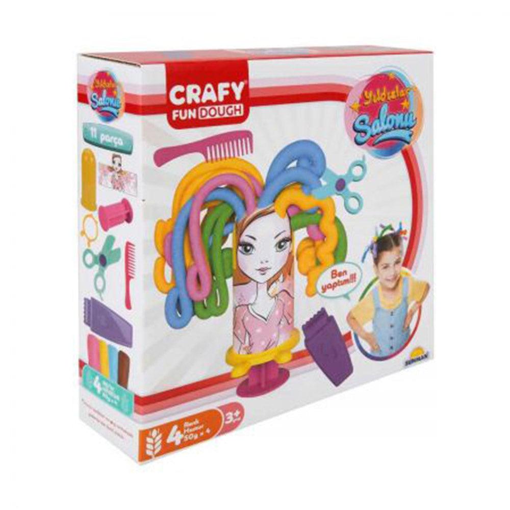Crafy Dough Set Of Star Hair Salon 11 Pcs