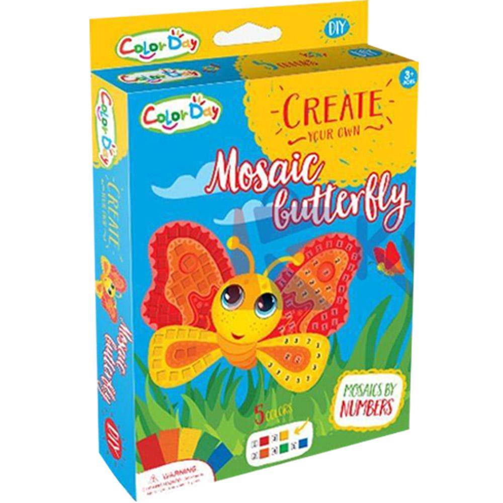 Create Your Own Mosaic Butterfly-DinoButterfly