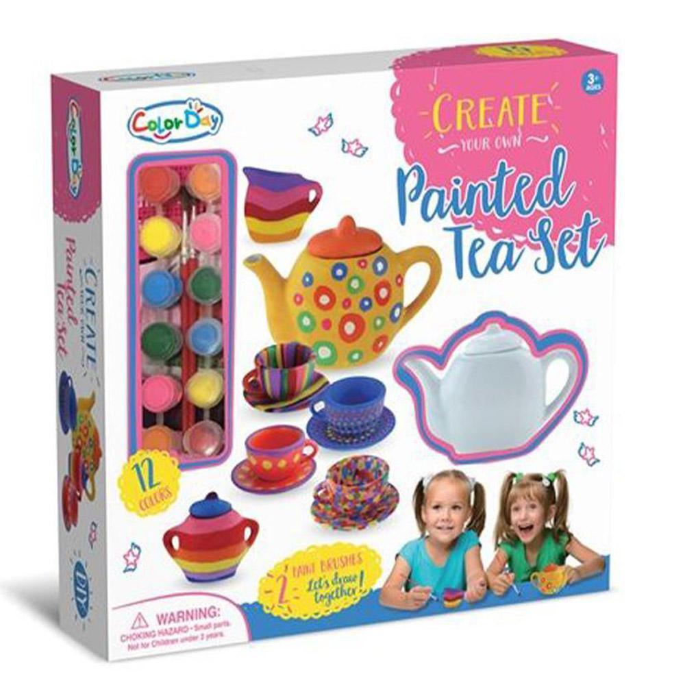 Create Your Own Painted Tea set