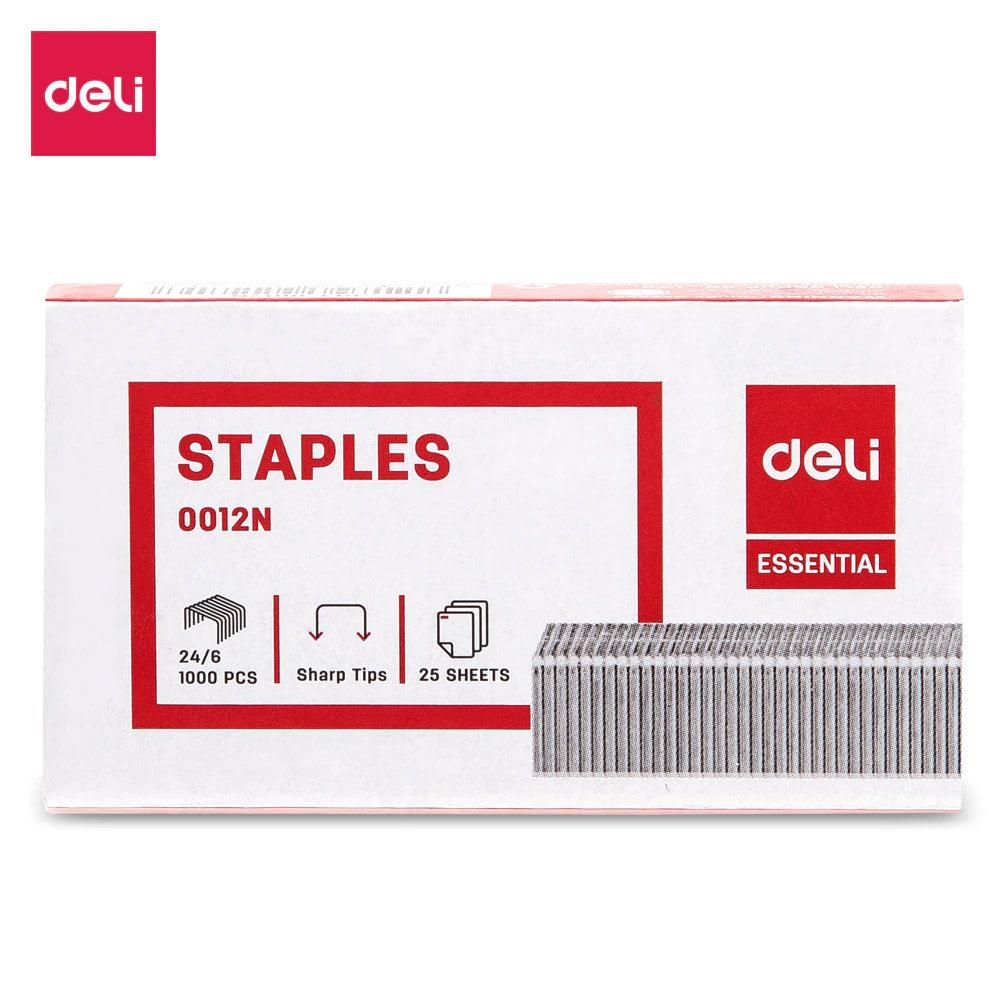 Deli Staples 24/6 1000 pcs / 0012N