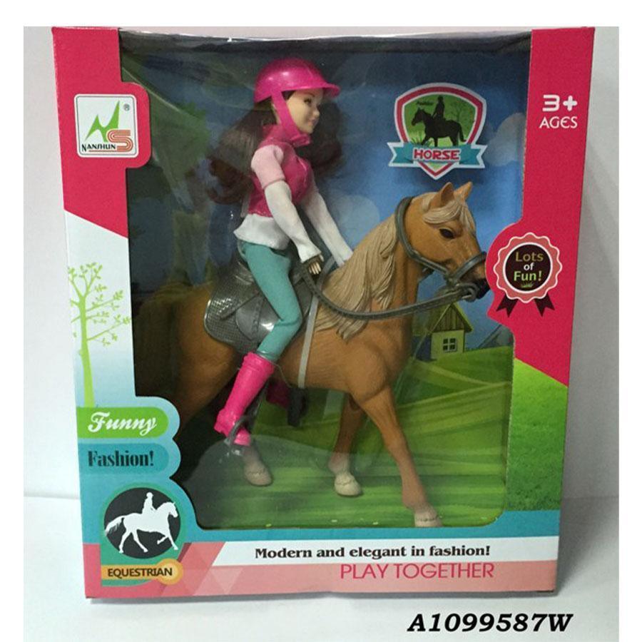 DOLL WITH HORSE
