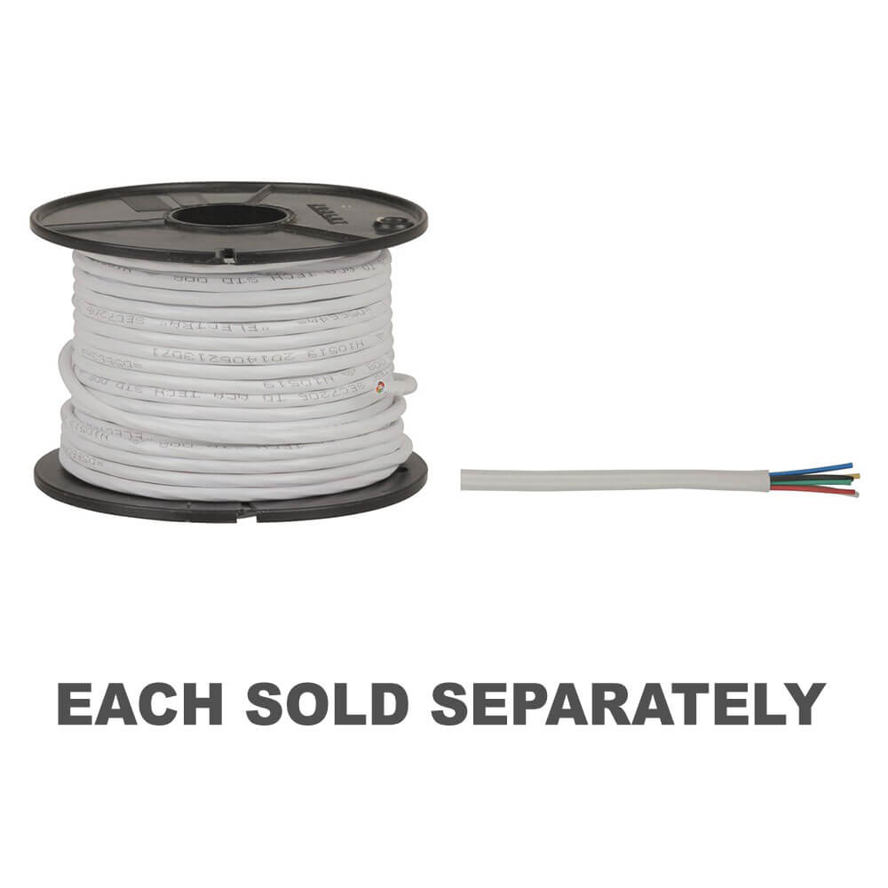 Security System 6 Core Alarm Cable (White)30m