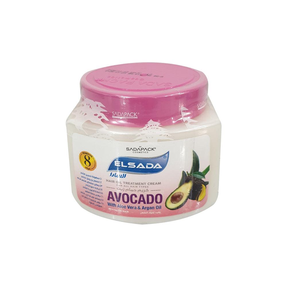 Elsada Hair Oil Treatment Cream 500 ml / Avocado