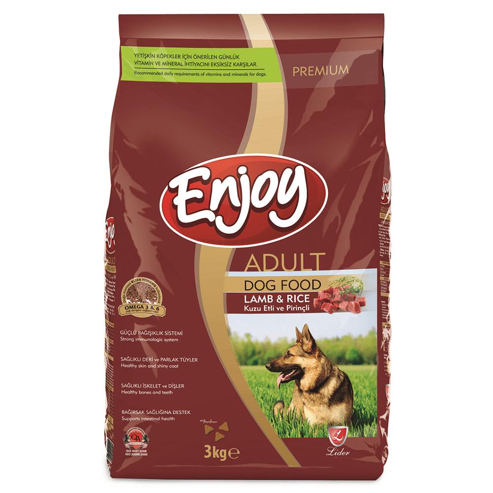 Enjoy Adult Dog Food Lamb & Rice 3kg