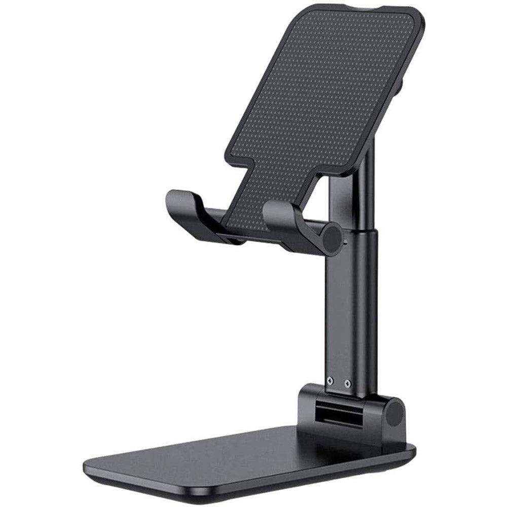 Foldable Desktop Phone Holder Tablet Stand - BLack