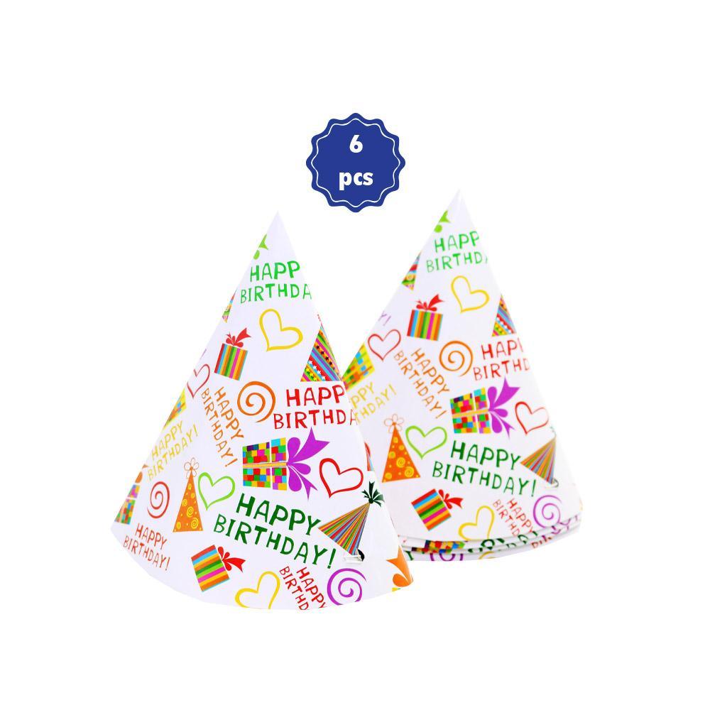 Happy Birthday - Hats (6 pcs) / AB-75
