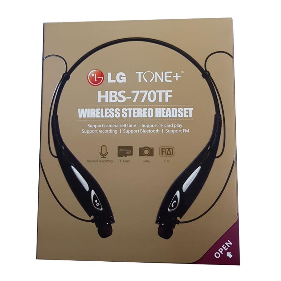 Headset Bluetooth LG Tone   HBS 770 TFGold