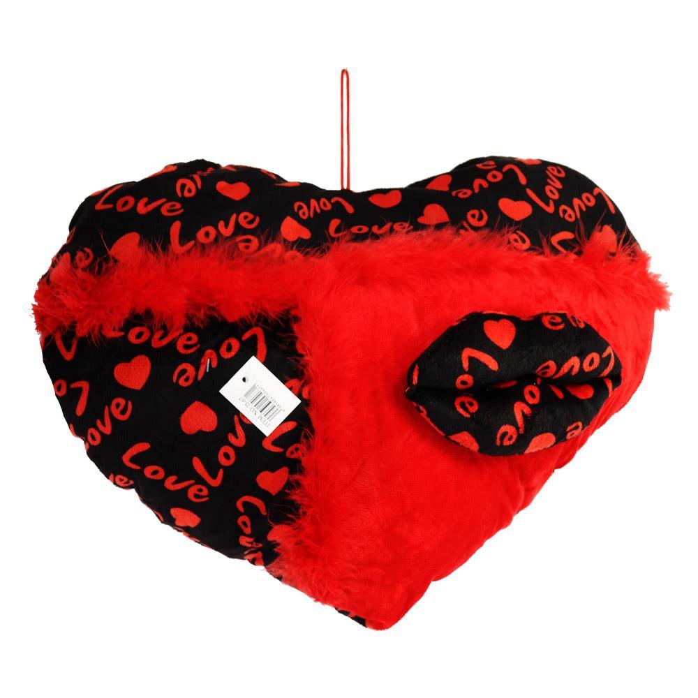 Heart Shaped Kiss Pillow / D-67