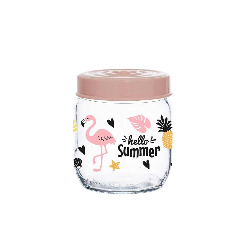 Herevin Decorated Jar - Hello Summer / 425ml