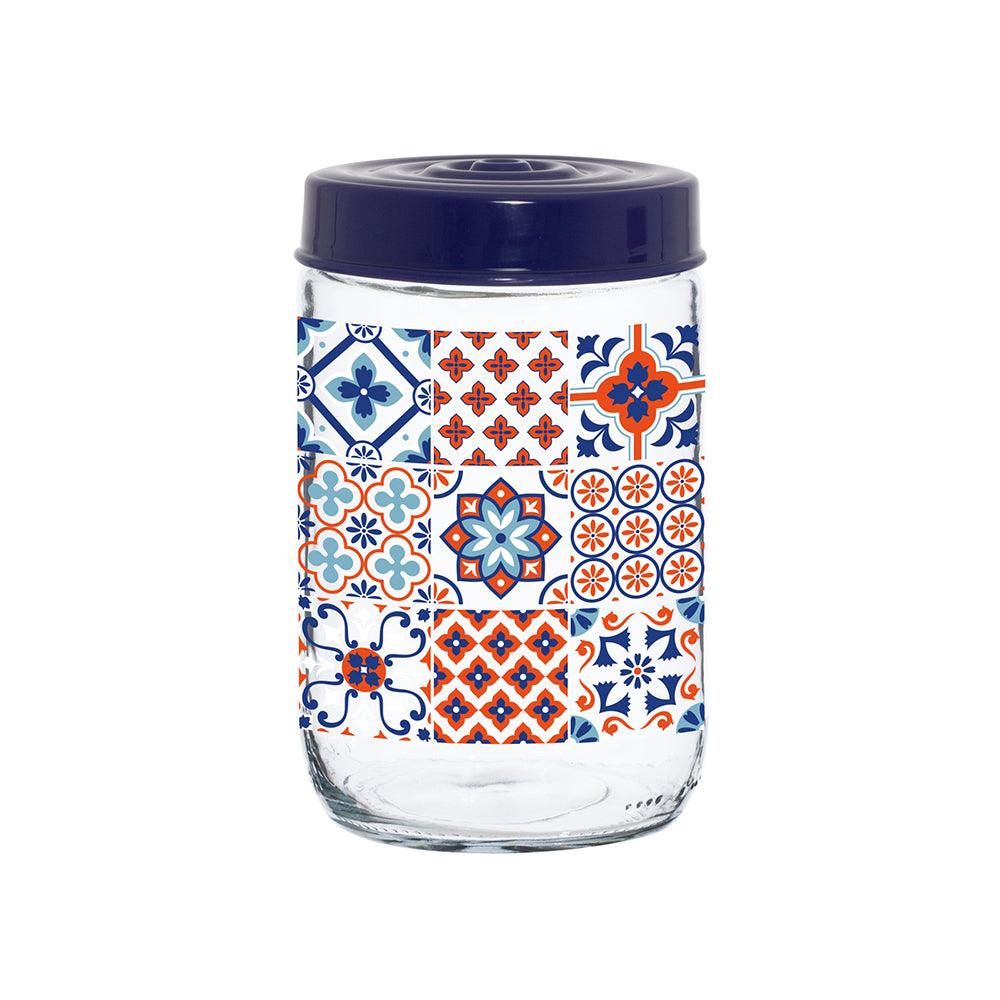 Herevin Decorated Jar - Mosaic / 660ml