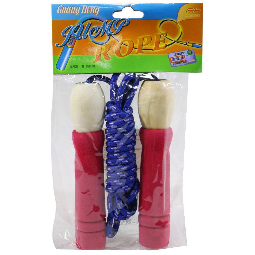 Jump Rope With wood Hand / 503059 / 82417Red
