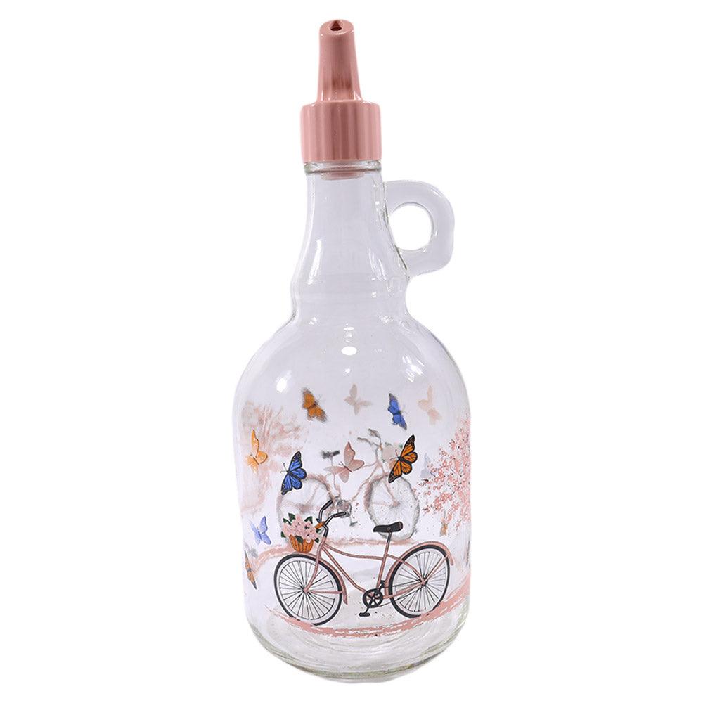 Kitchen Glass Transparent Oiler 27 cm / NK-5