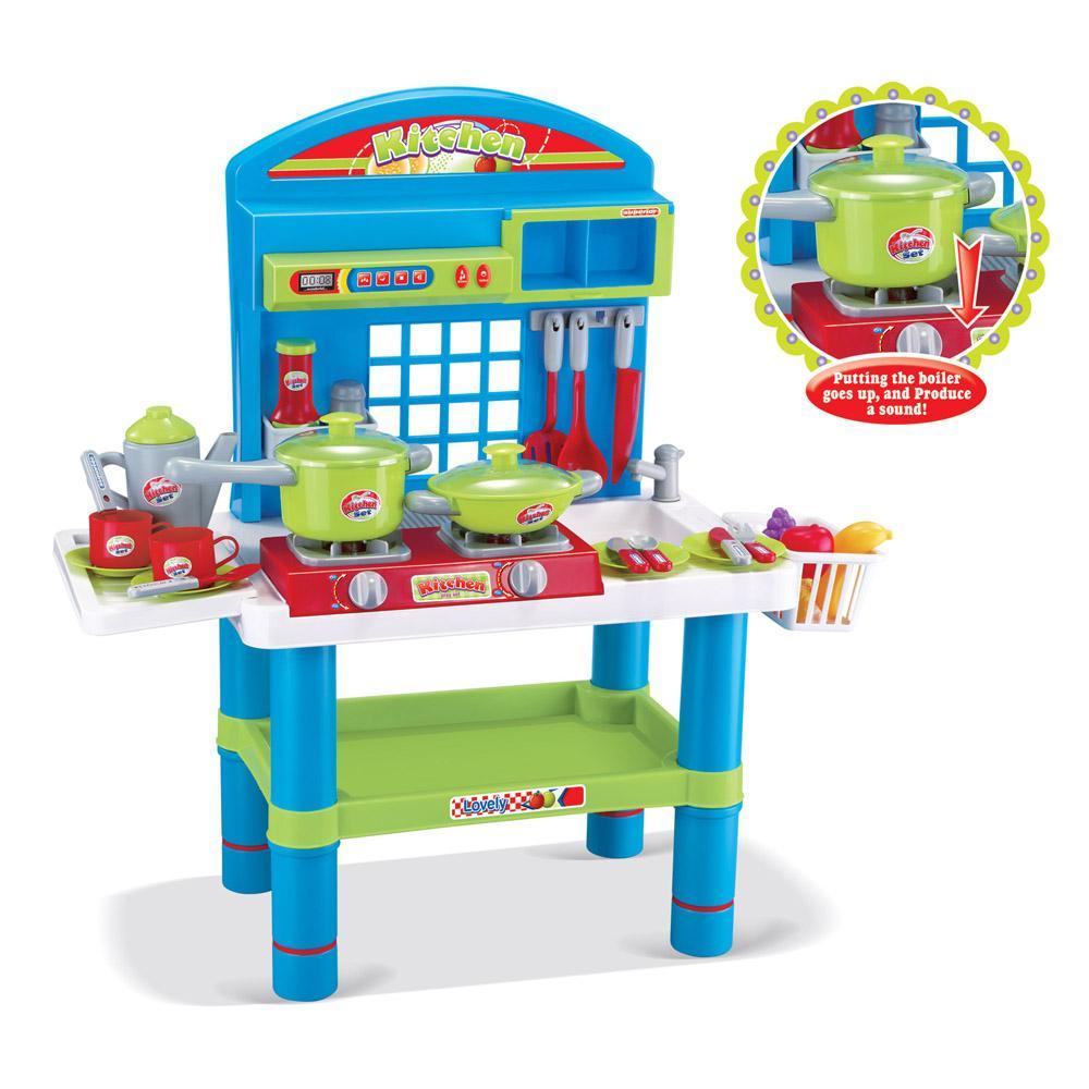 KITCHEN SET WITH LIGHT & SOUND