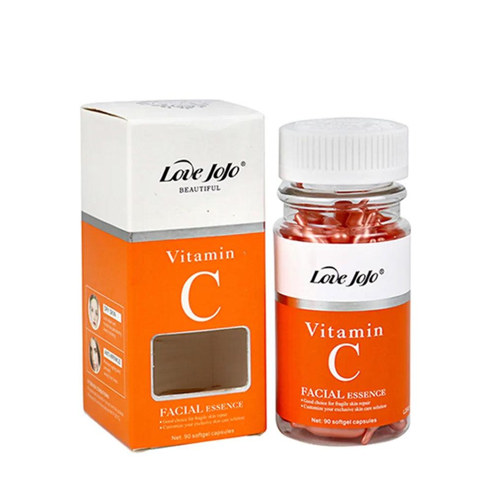 Love JoJo Vitamin C Facial Essence Softgel 90 Capsules