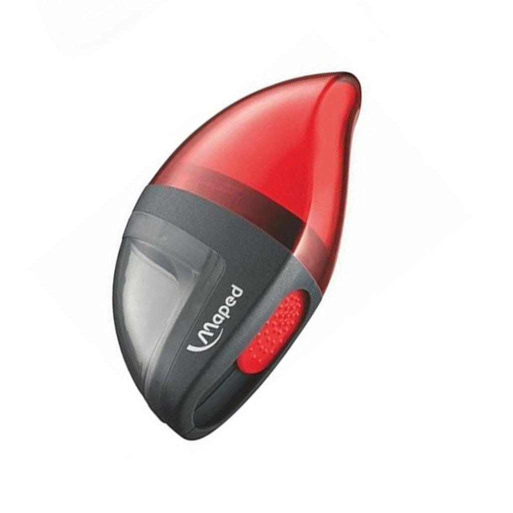Maped 048111 Sharpener And Eraser 1 HoleRed