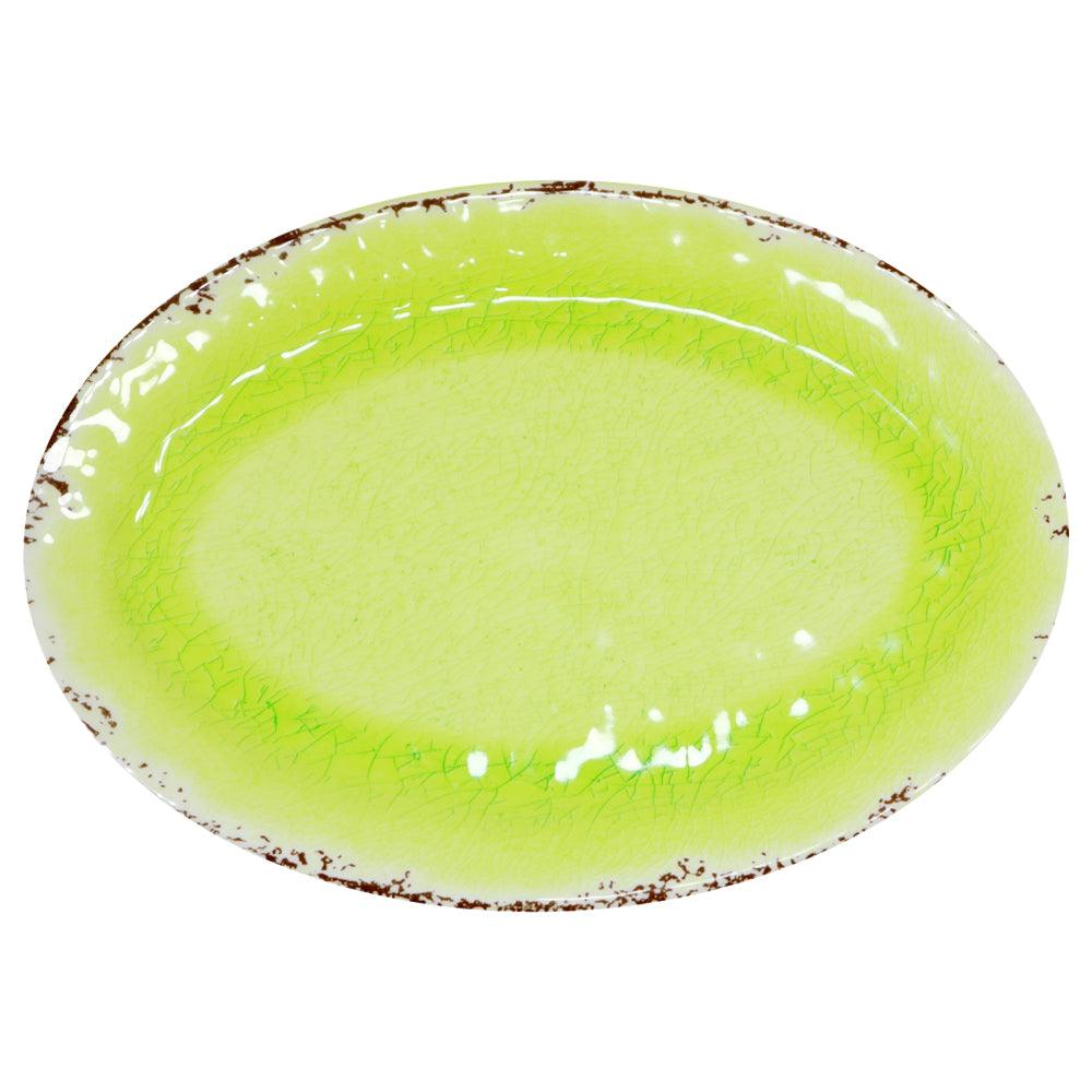 Melamine  Oval Plate / HMZ2856Green