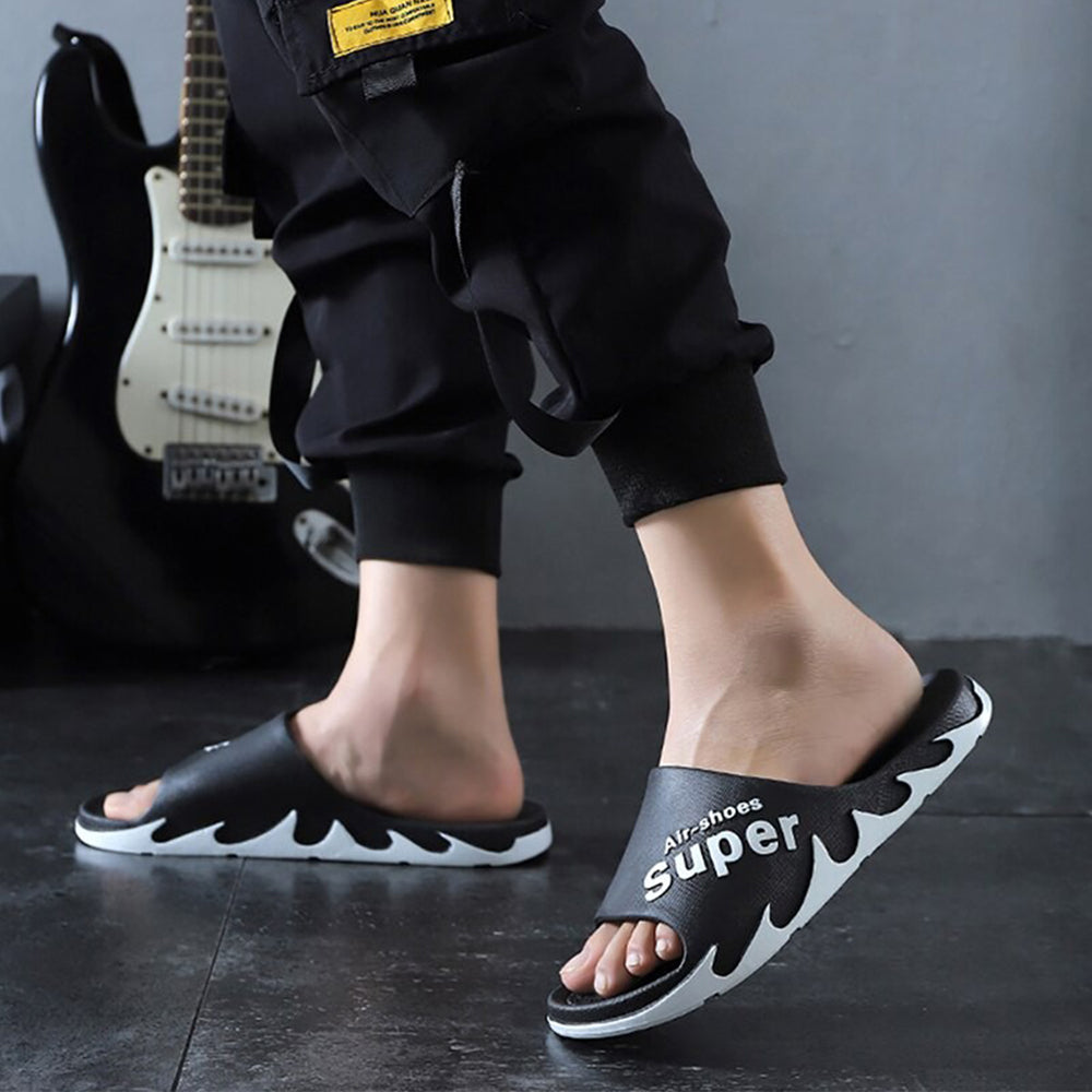 Men's slippers thick Non Slip / kc231-60 / 808Orange 44 - 45