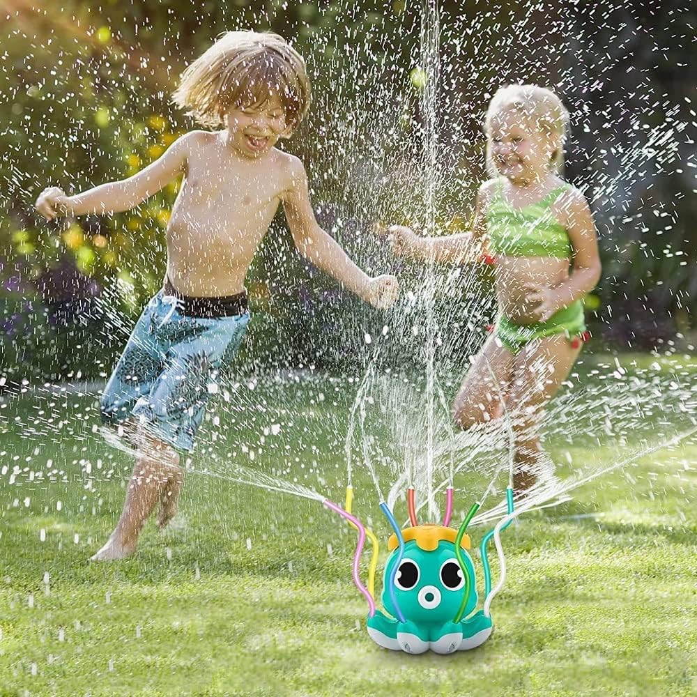 Outdoor Octopus Water Spray Sprinkler for Kids