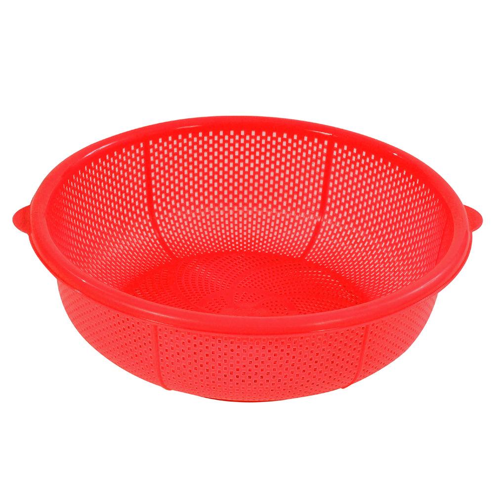 P.G Basket Round Pinwheel / J1409Red