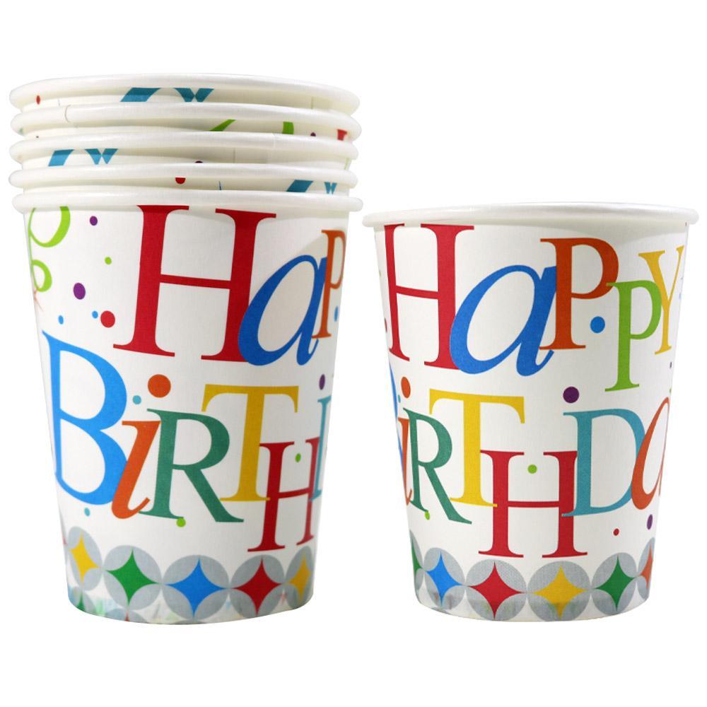 Party Cup-Happy Birthday Paper Cup E-34 / 850345