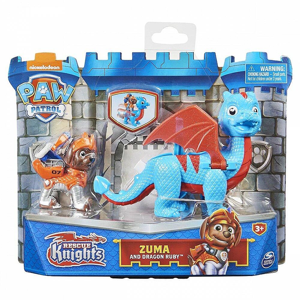 Paw Patrol Brave Knights Zuma Figure  Dragon