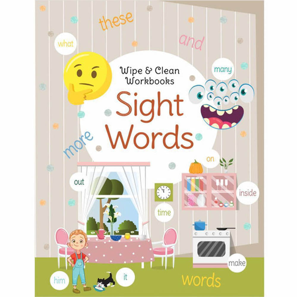 Pegasus Wipe And Clean Workbook Sight Words
