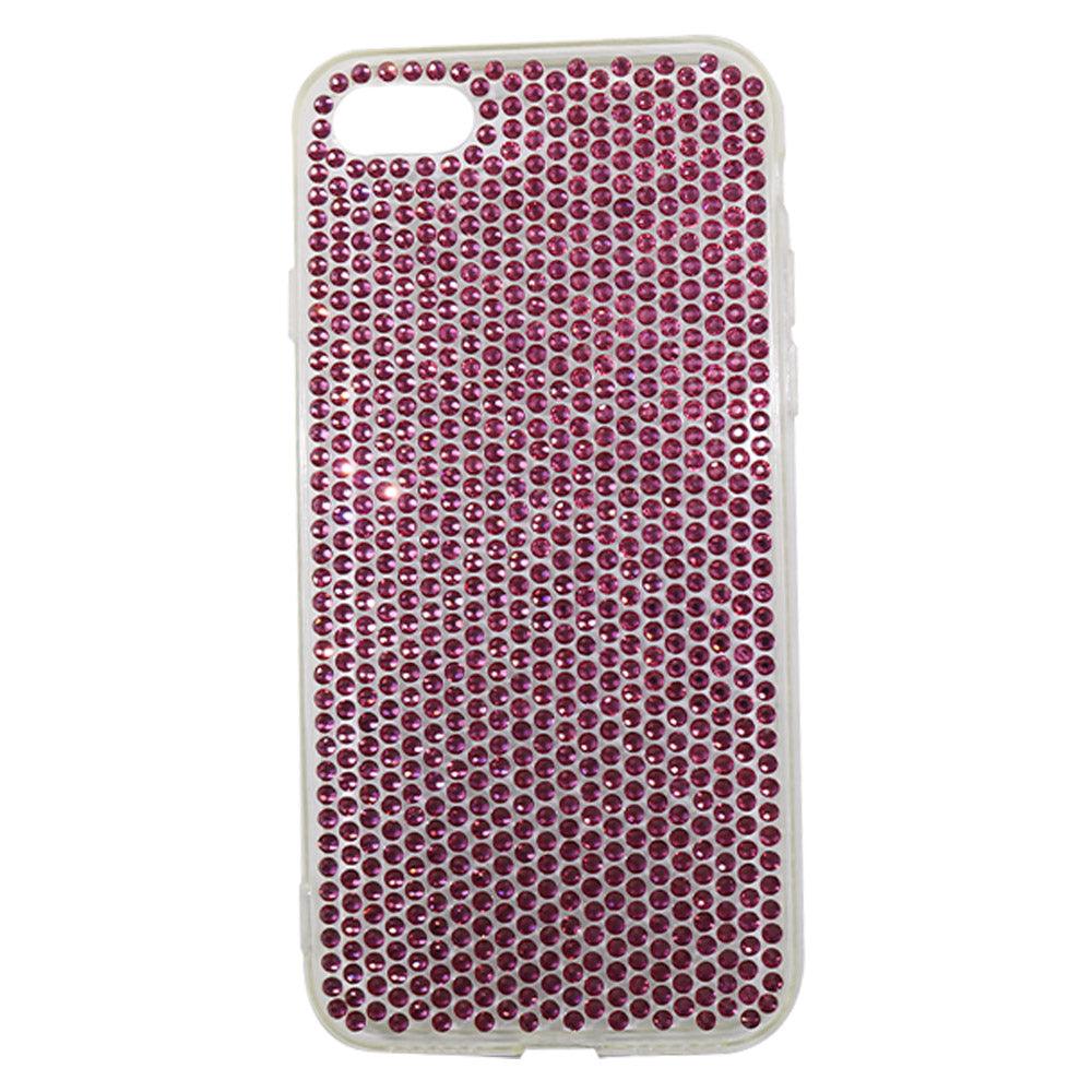 Phone Cover For Iphone 8 (Strass) / AE-33Fuchsia