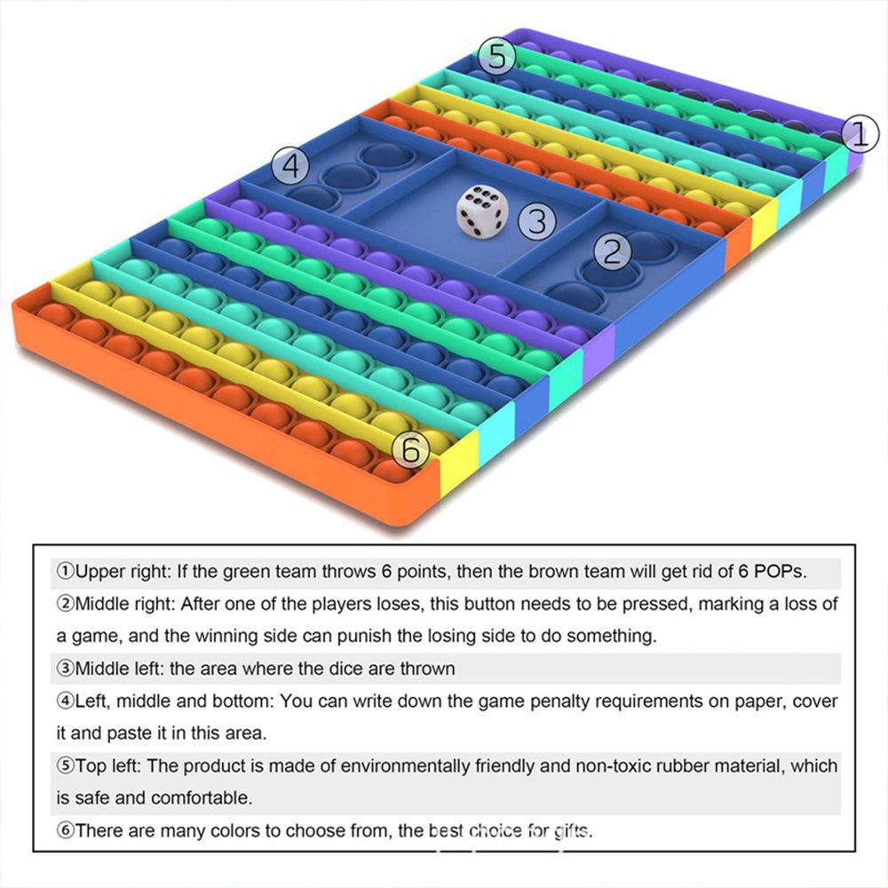Rectangular Pop It Fidget Toy / KM-149