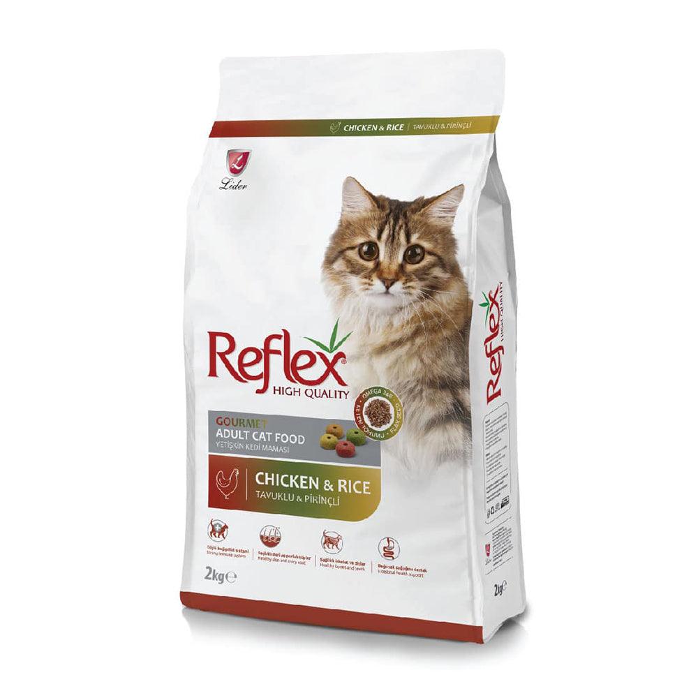 Reflex Adult Cat  Food Gourmet Chicken & Rice  2KG
