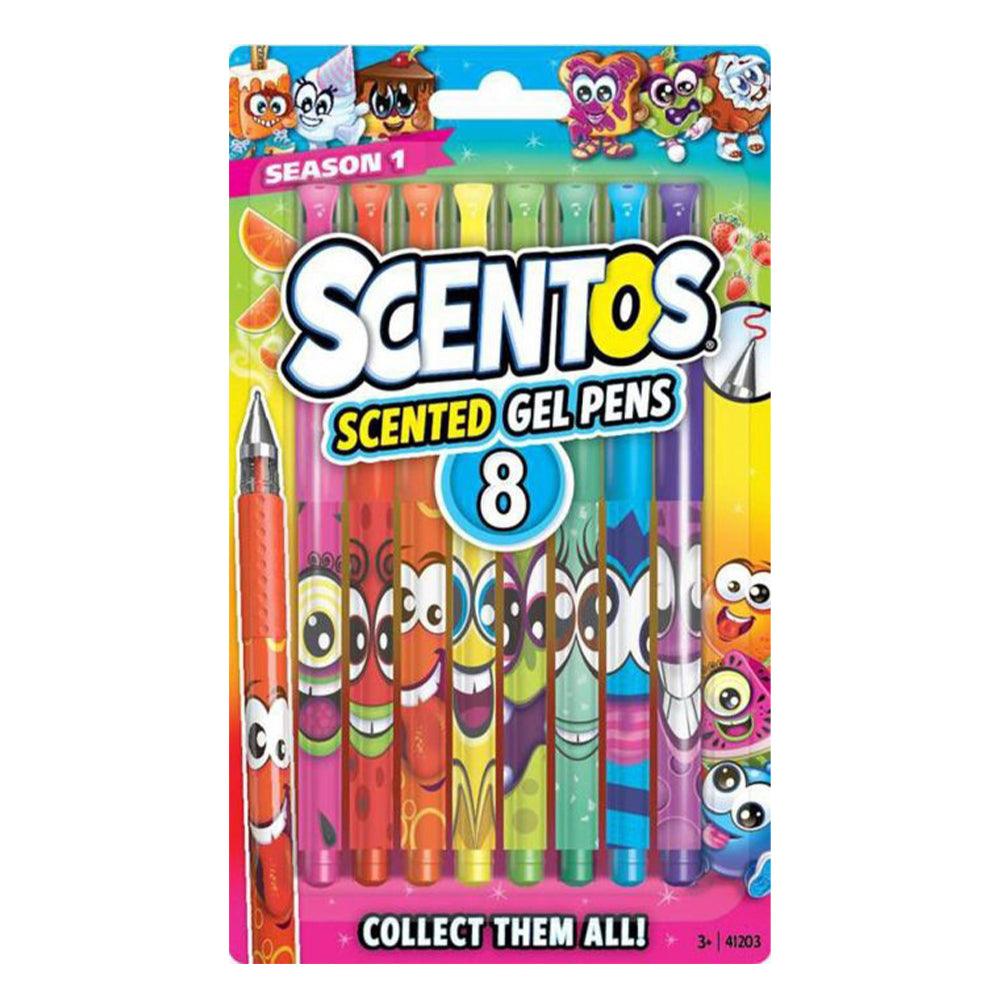 Scentos Scented Gel Pens 8 Pcs / 12032