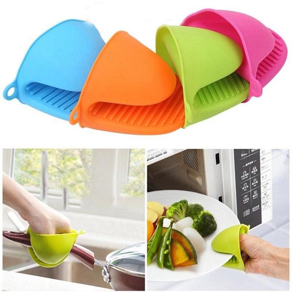Silicone Heat Insulated GlovesGreen