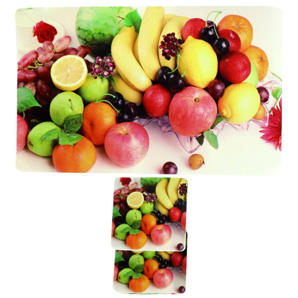 Sousplat Collection  Set (12 Pcs)Fruits