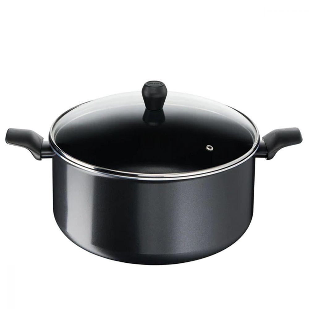 Tefal Cook N Clean 26cm Stewpot   Lid, Aluminum Non Stick / B2985283