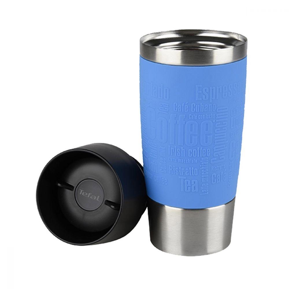 Tefal Stainless Steel Travel Mug 360 ml Blue / K3086114