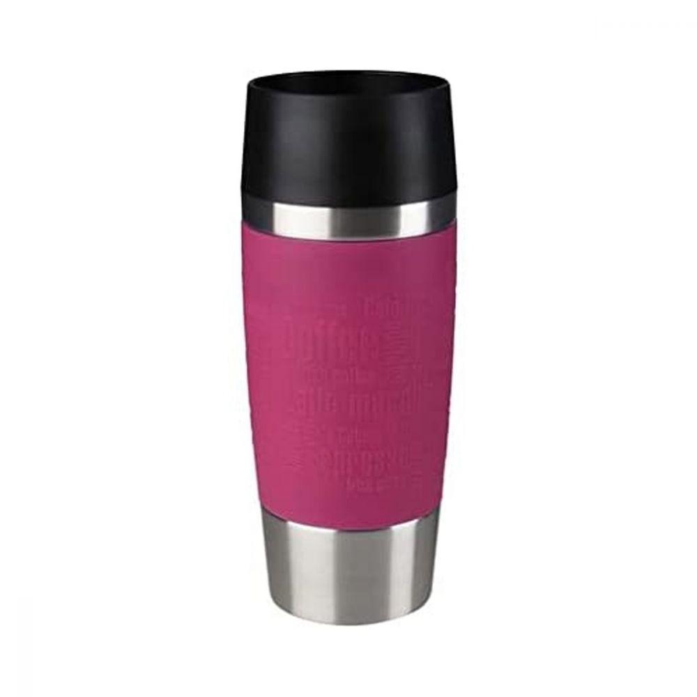 Tefal Stainless Steel Travel Mug 360 ml Raspberry / K3087114