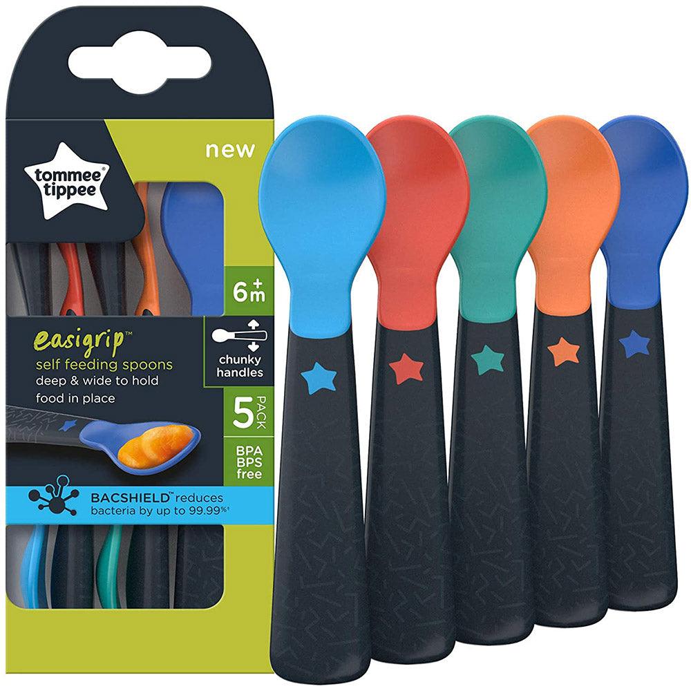 Tommee Tippee Easigrip Self Feeding Spoons (5 Pcs) / 71895