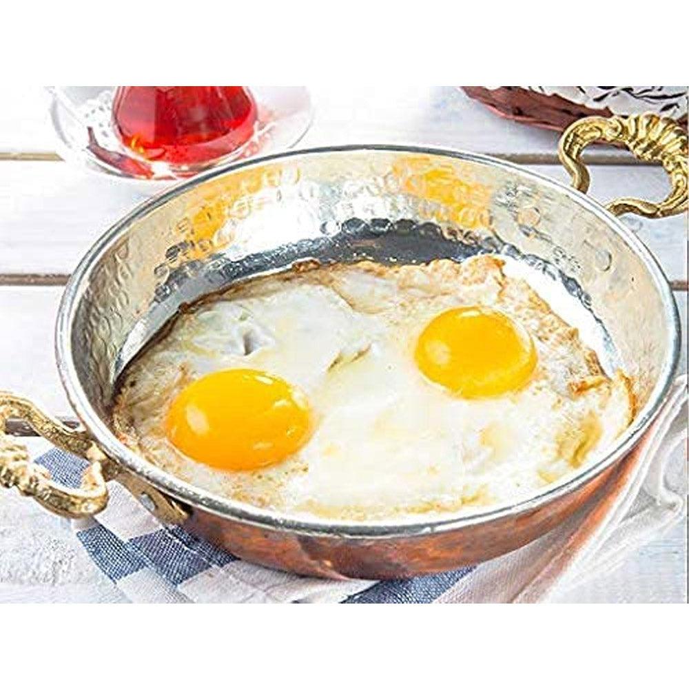 Traditional Handmade Copper Frying Pan for Cooking 16 CM