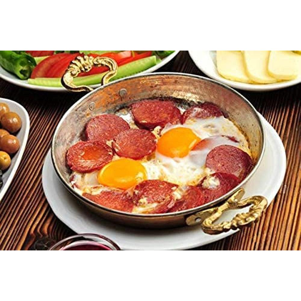 Traditional Handmade Copper Frying Pan for Cooking 20 CM