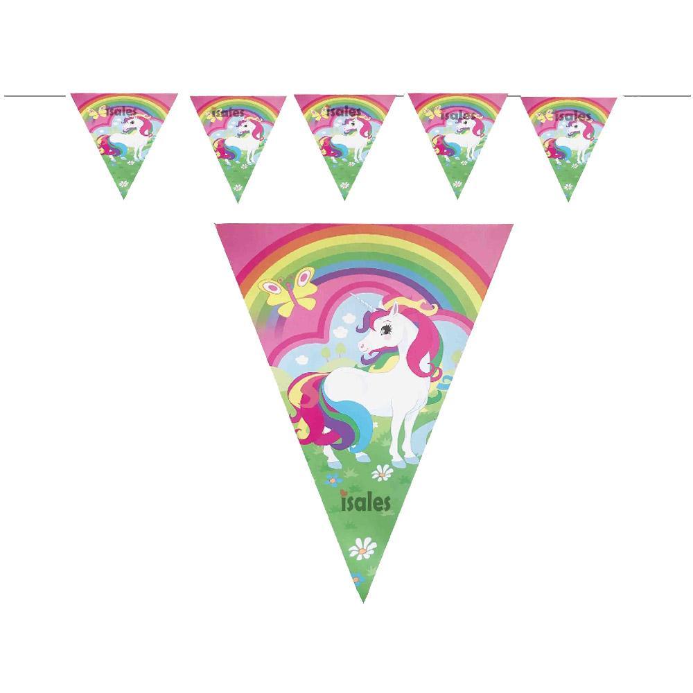 Unicorn-Flag Banners ( 10 Pcs) / J-88