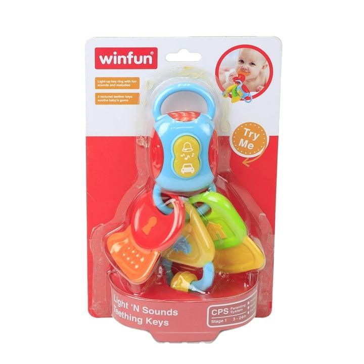 Win Fun Light N Sounds Teething Keys