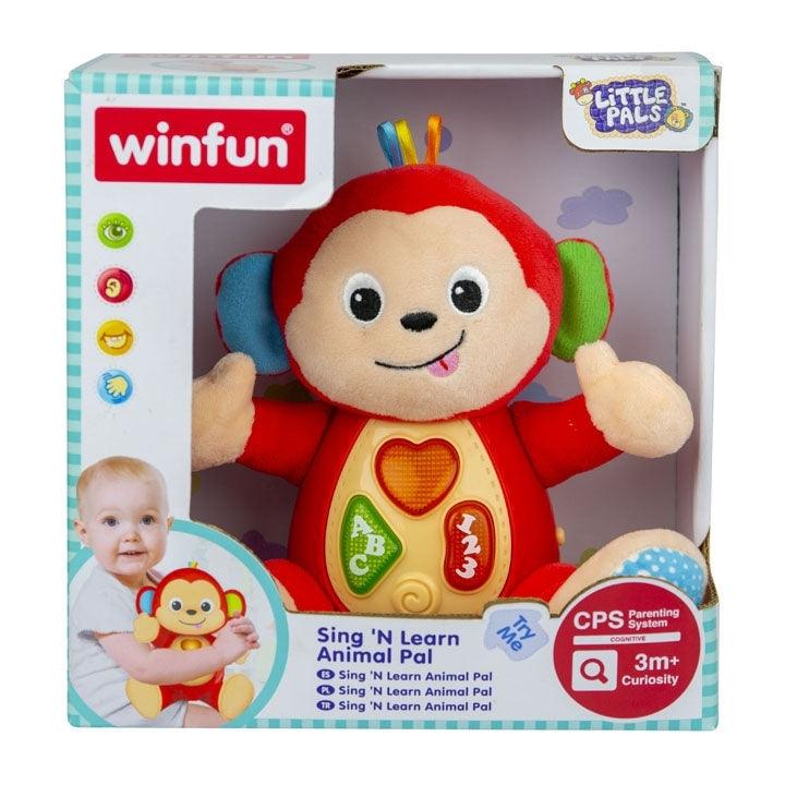 Win Fun Sing N Learn Animal Pal  Monkey